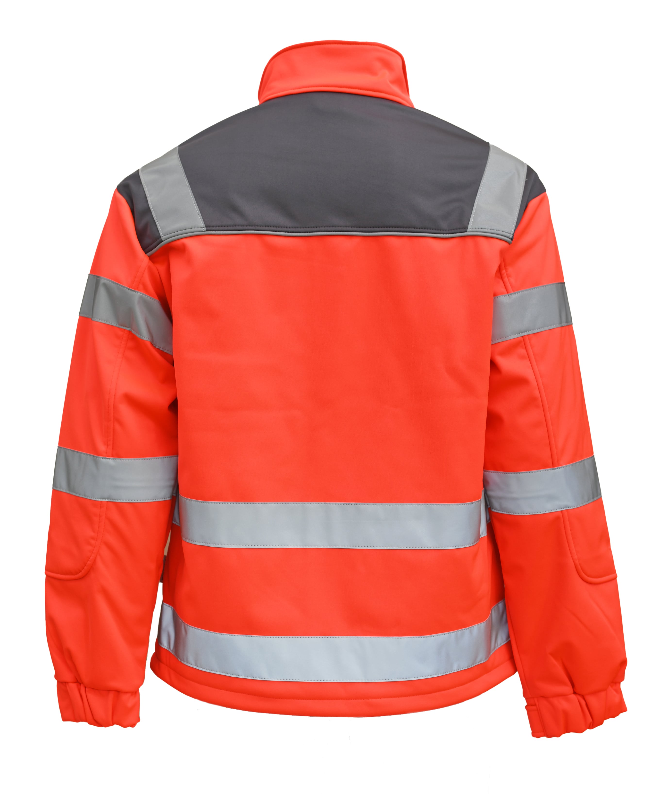 Rescuewear Softshelljacke Dynamic DRK HiVis DRK Neon Rot / Grau (Neu!!) - L