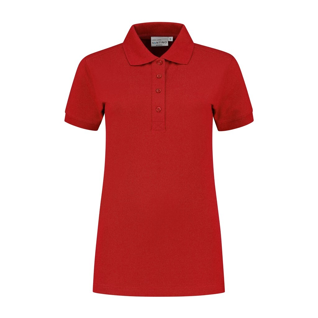 Santino Poloshirt Leeds Ladies - True Red - Advance