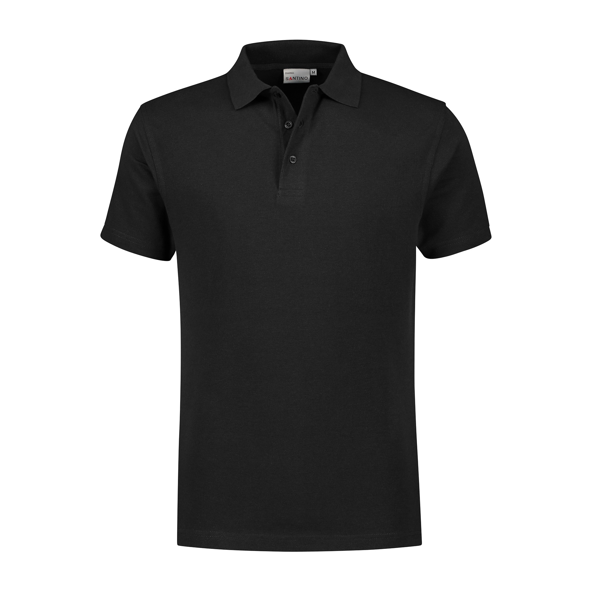 Santino Poloshirt Charma - Black  - Basic Line