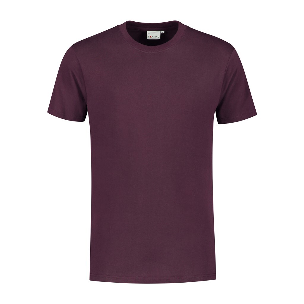 Santino T-shirt Joy - Burgundy - Basic Line