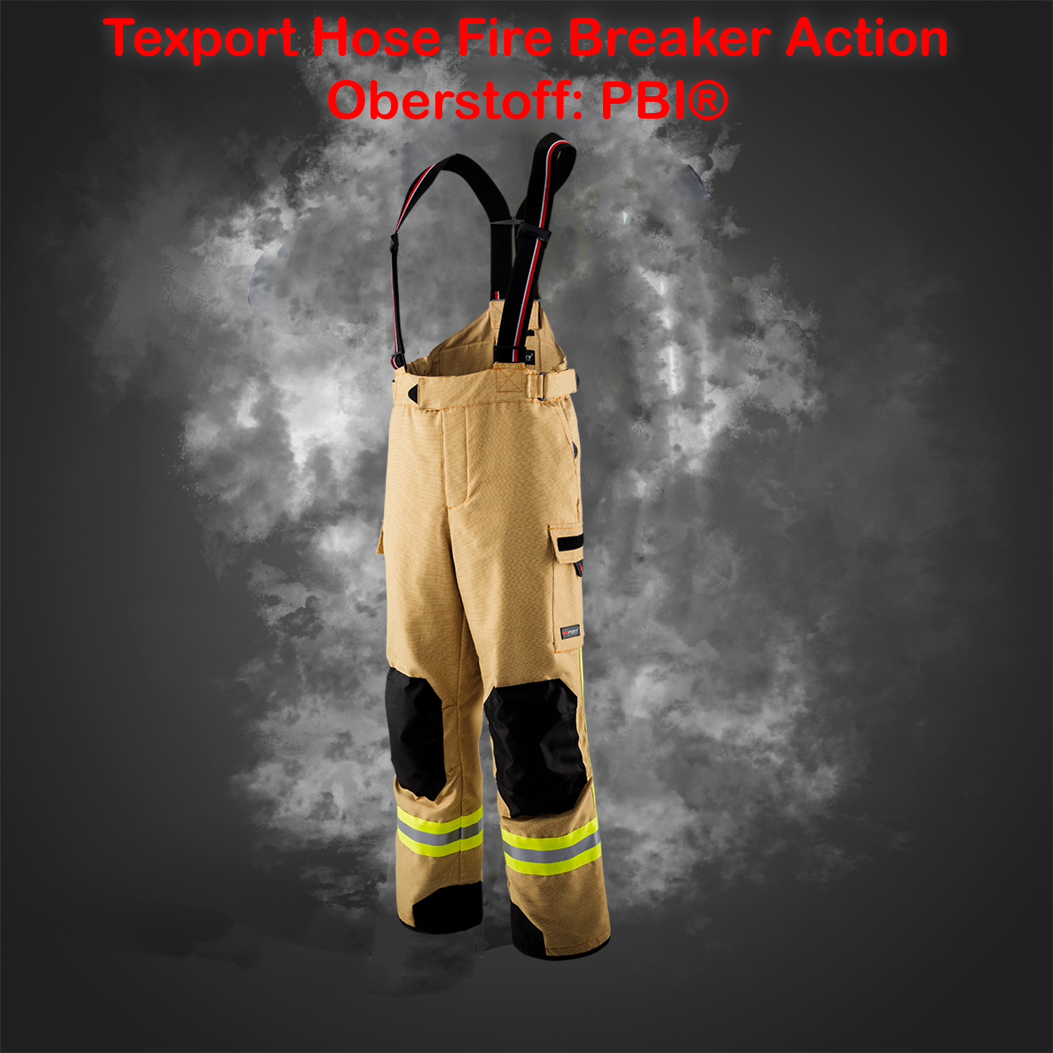 TEXPORT Fire Breaker Action NOVA Hose - gold - PBI® Neo - X-Treme® - Größe: M-5