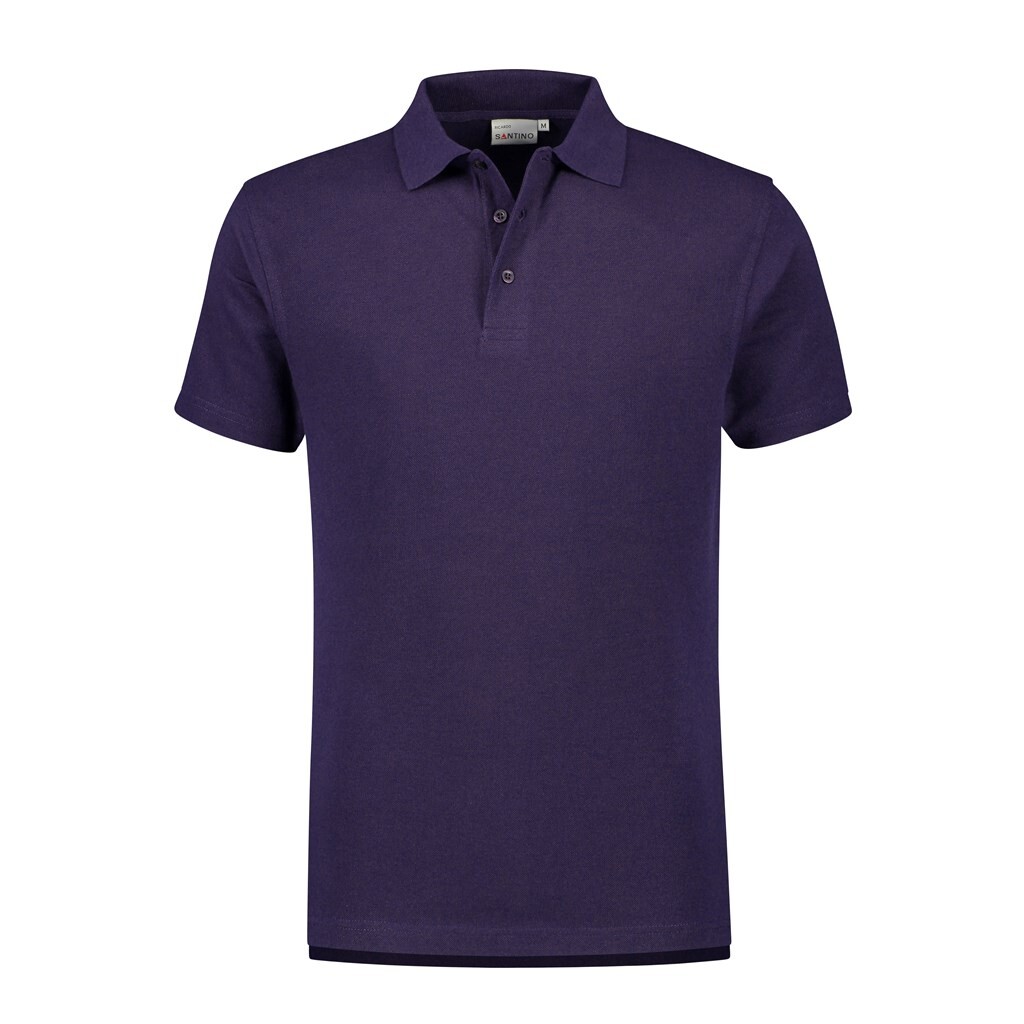 Santino Poloshirt Ricardo - Purple S - Basic Line