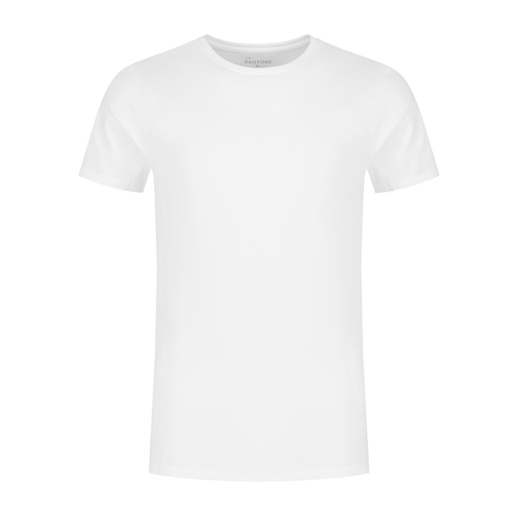 Santino T-shirt Jive C-neck - White 3XL - Basic Line