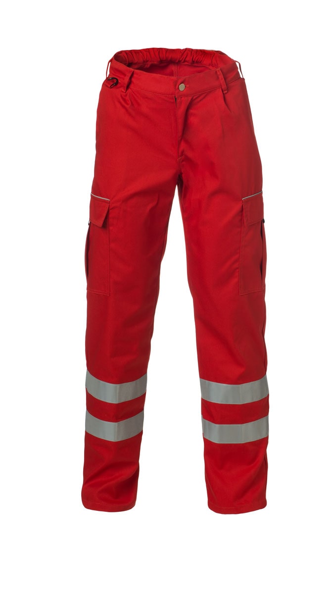 Rescuewear Unsisex Hose Basic Rot - 52