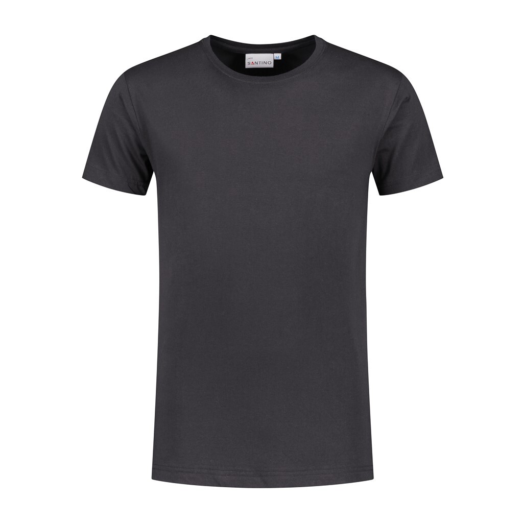 Santino T-shirt Jace C-neck - Graphite - Basic Line