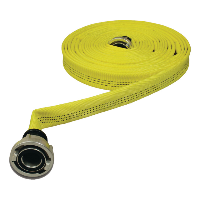 ESCHBACH BUFFALO L3 - DIN-Feuerlöschschlauch für Profis - fluoreszierend gelb Durchmesser (mm): B/75 Schlauchlänge: 30 Meter