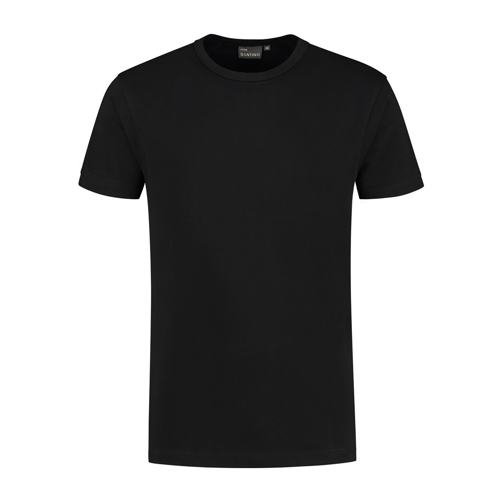 Santino T-shirt Jacob - Black - Eco-Line