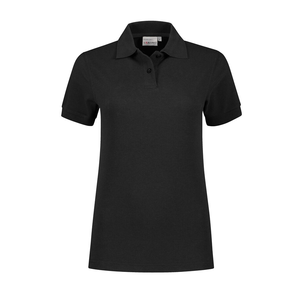 Santino Poloshirt Ricardo Ladies - Black - Basic Line