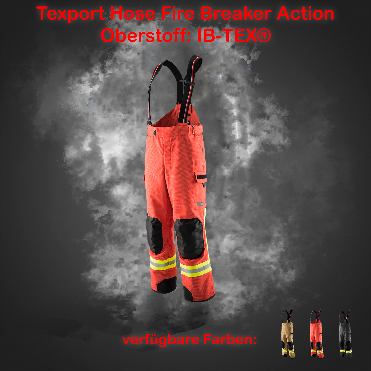 TEXPORT Fire Breaker Action NOVA Hose - dunkelblau - IB-TEX® - X-Treme® light - Größe: XS-3