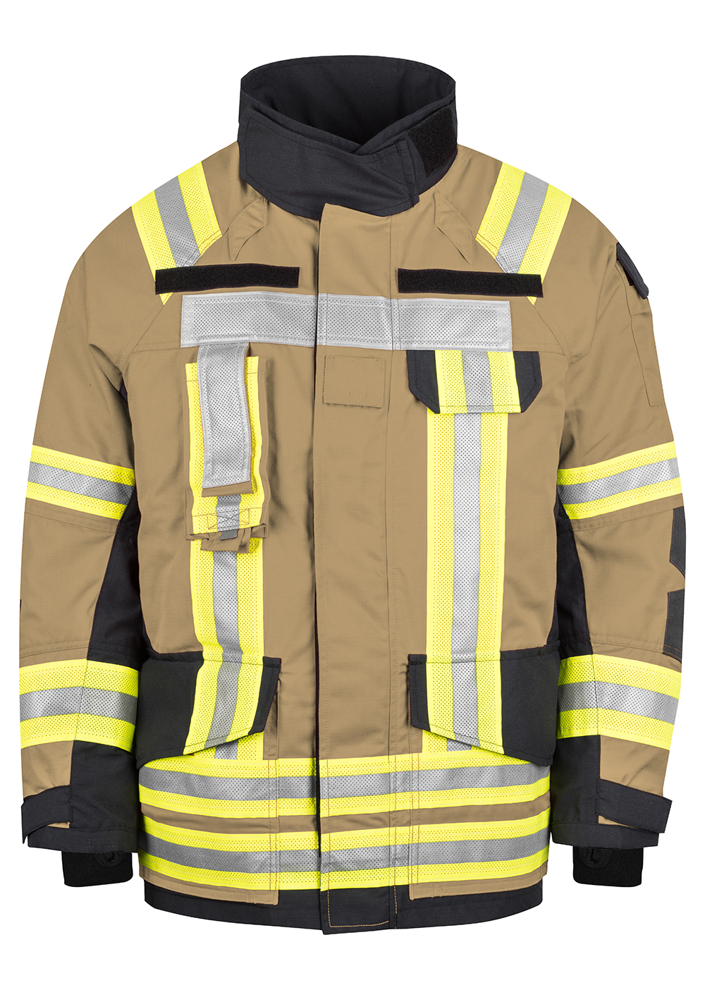 LHD TH-Pro Jacke gold-blau |  Schutzjacke für die technische Hilfeleistung