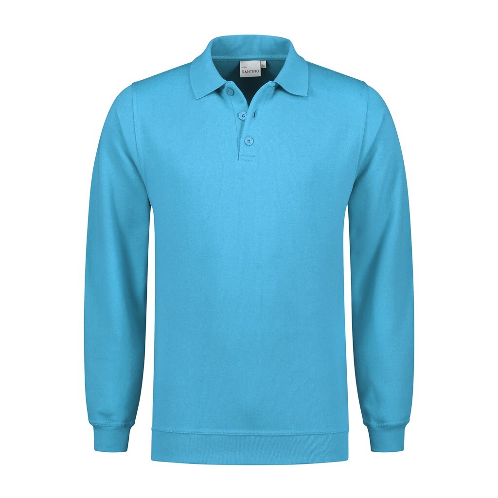 Santino Polosweater Robin - Aqua S - Basic Line