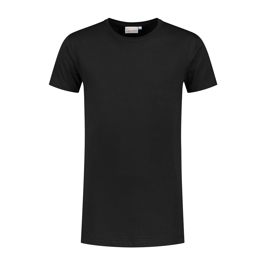 Santino T-shirt Jace+ C-neck - Black M - Basic Line