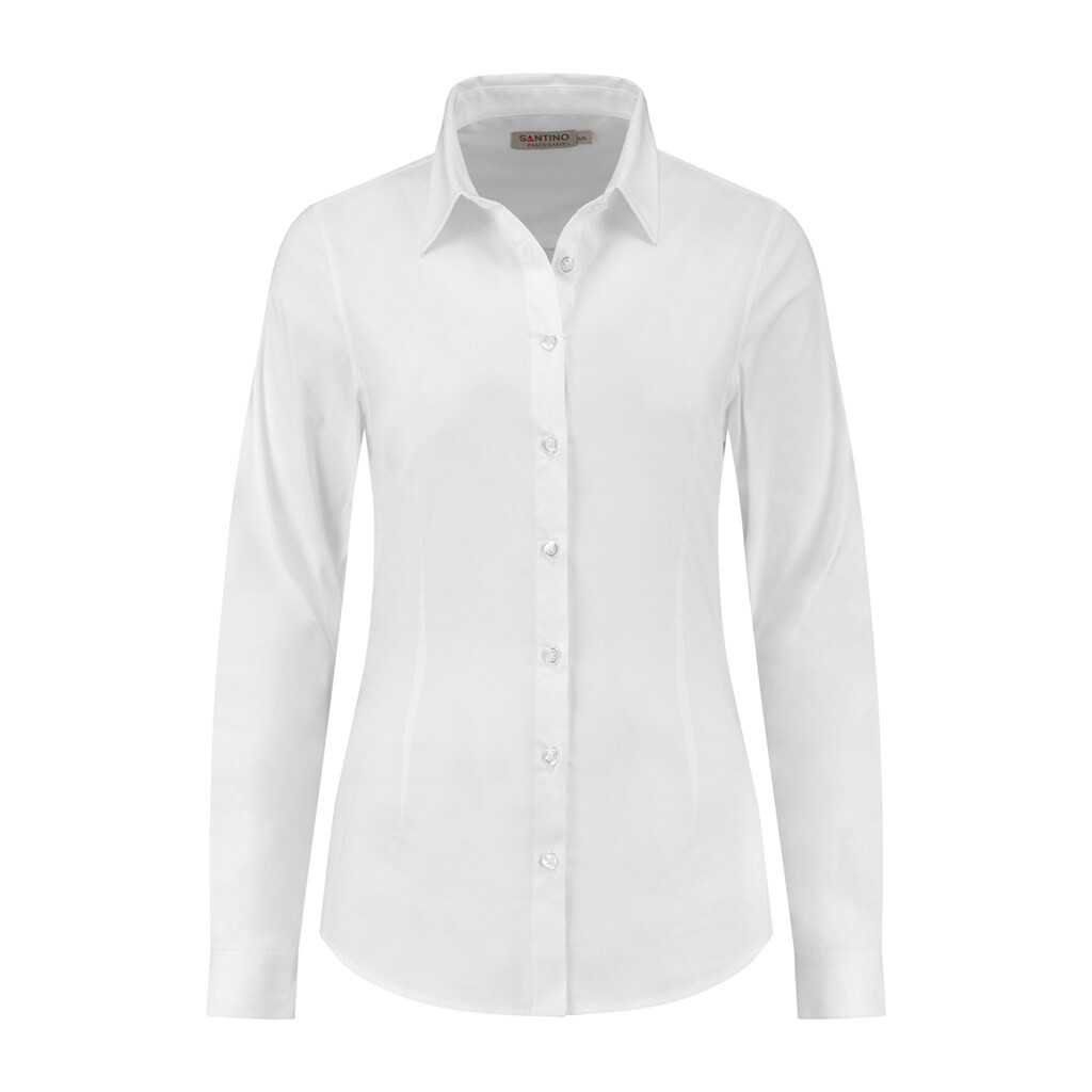 Santino Shirt Falco Ladies - White M - Eco-Line