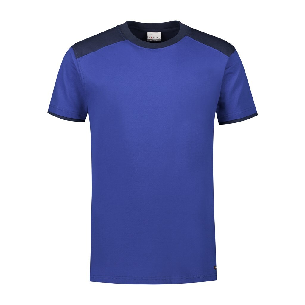 Santino T-shirt Tiesto - Royal Blue / Real Navy 5XL - 2 Color-Line