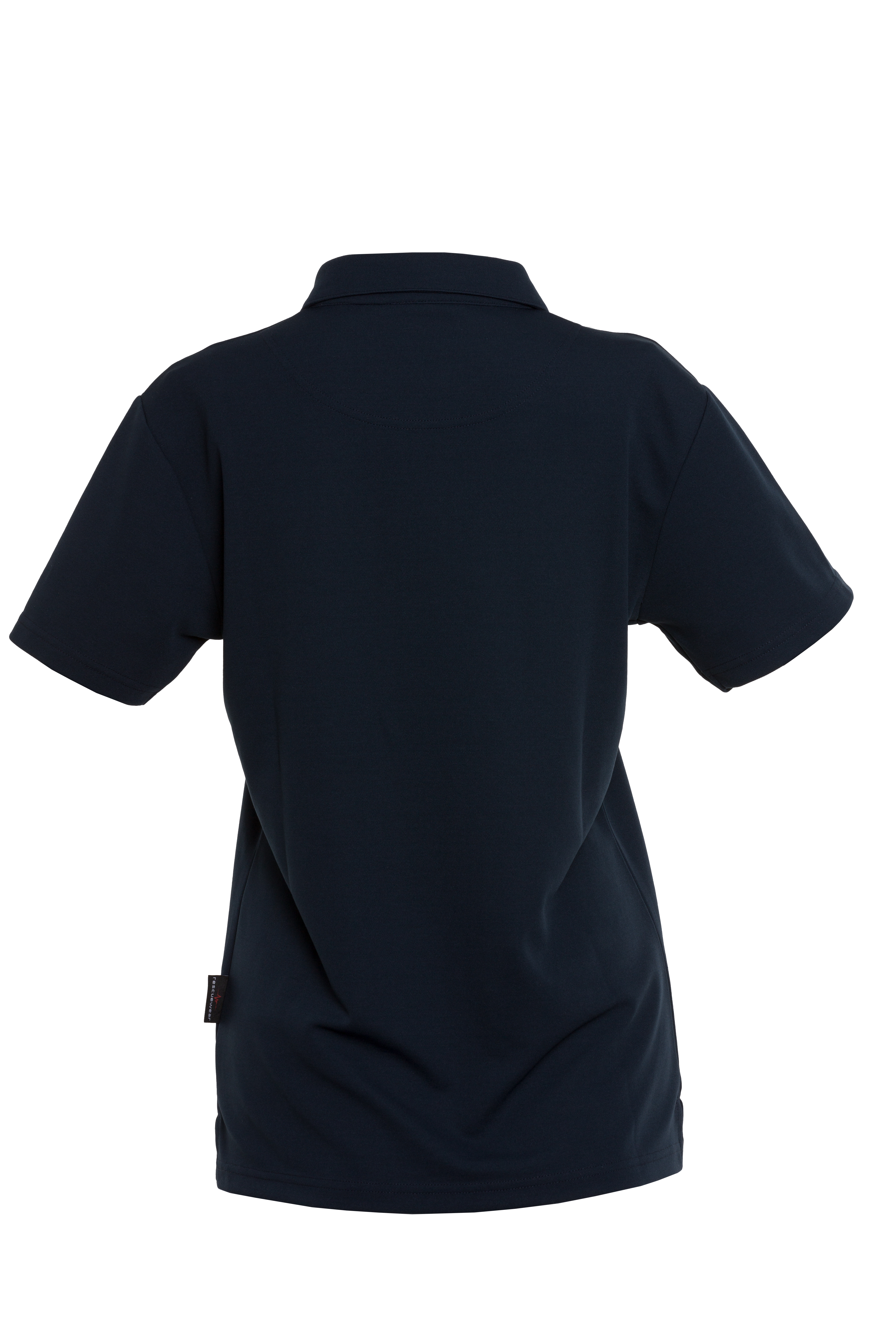 Rescuewear Damen Poloshirt 33200W kurze Ärmel Basic Marineblau `W-Linie` - 38
