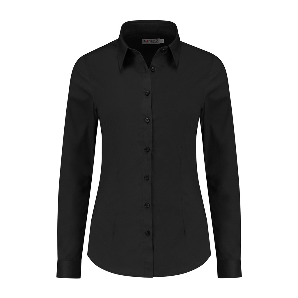 Santino Shirt Falco Ladies - Black XXL - Eco-Line