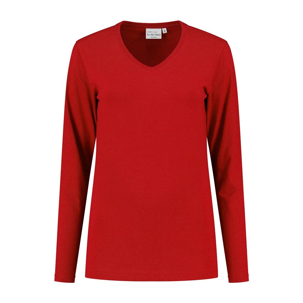 Santino T-shirt Ledburg Ladies - True Red - Advance