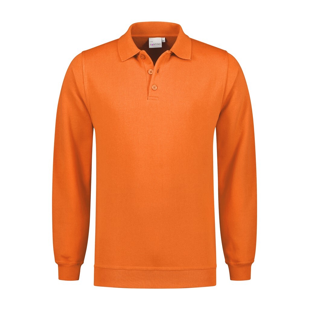 Santino Polosweater Robin - Orange - Basic Line