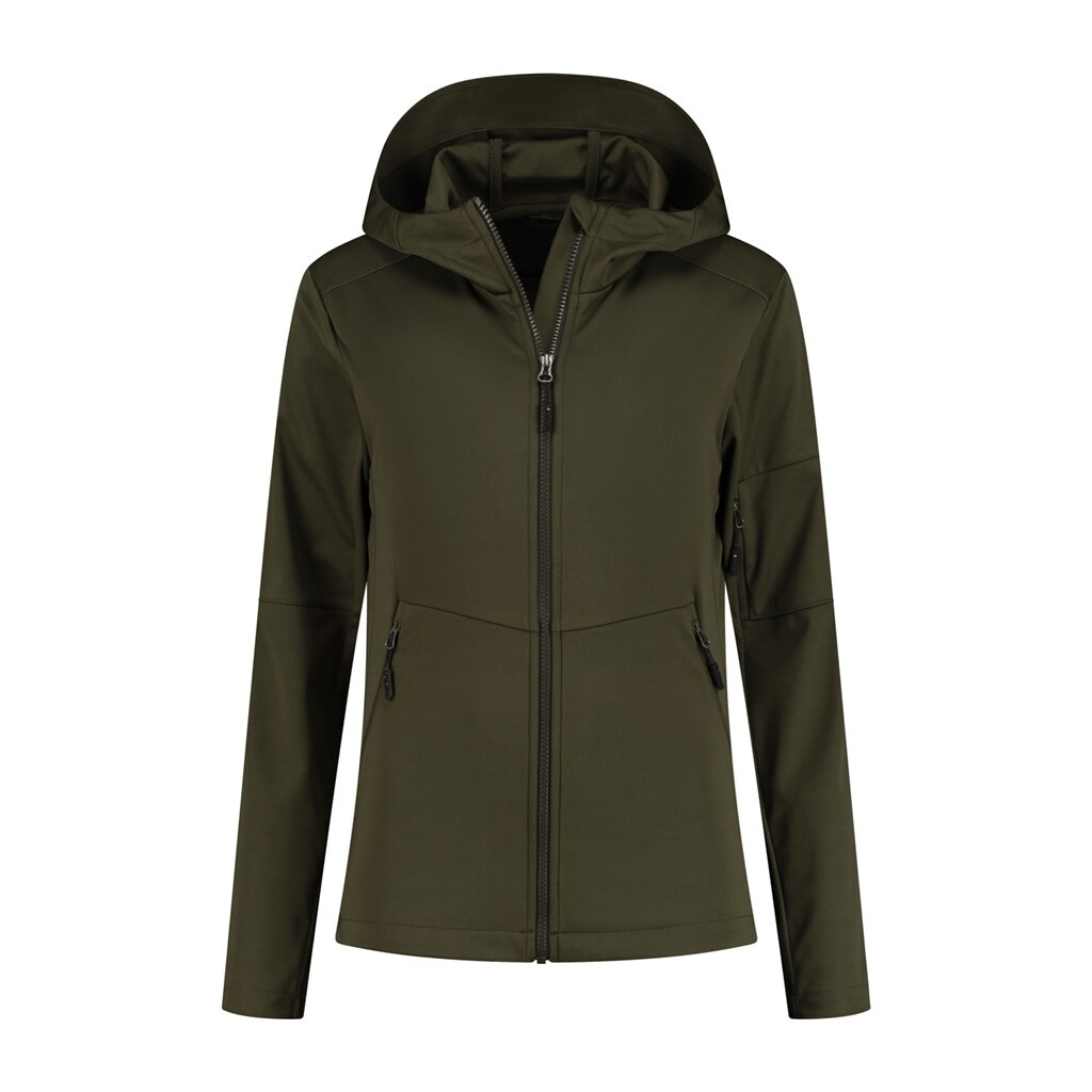 Santino Softshell Jacket Seattle Ladies - Army - Basic Line