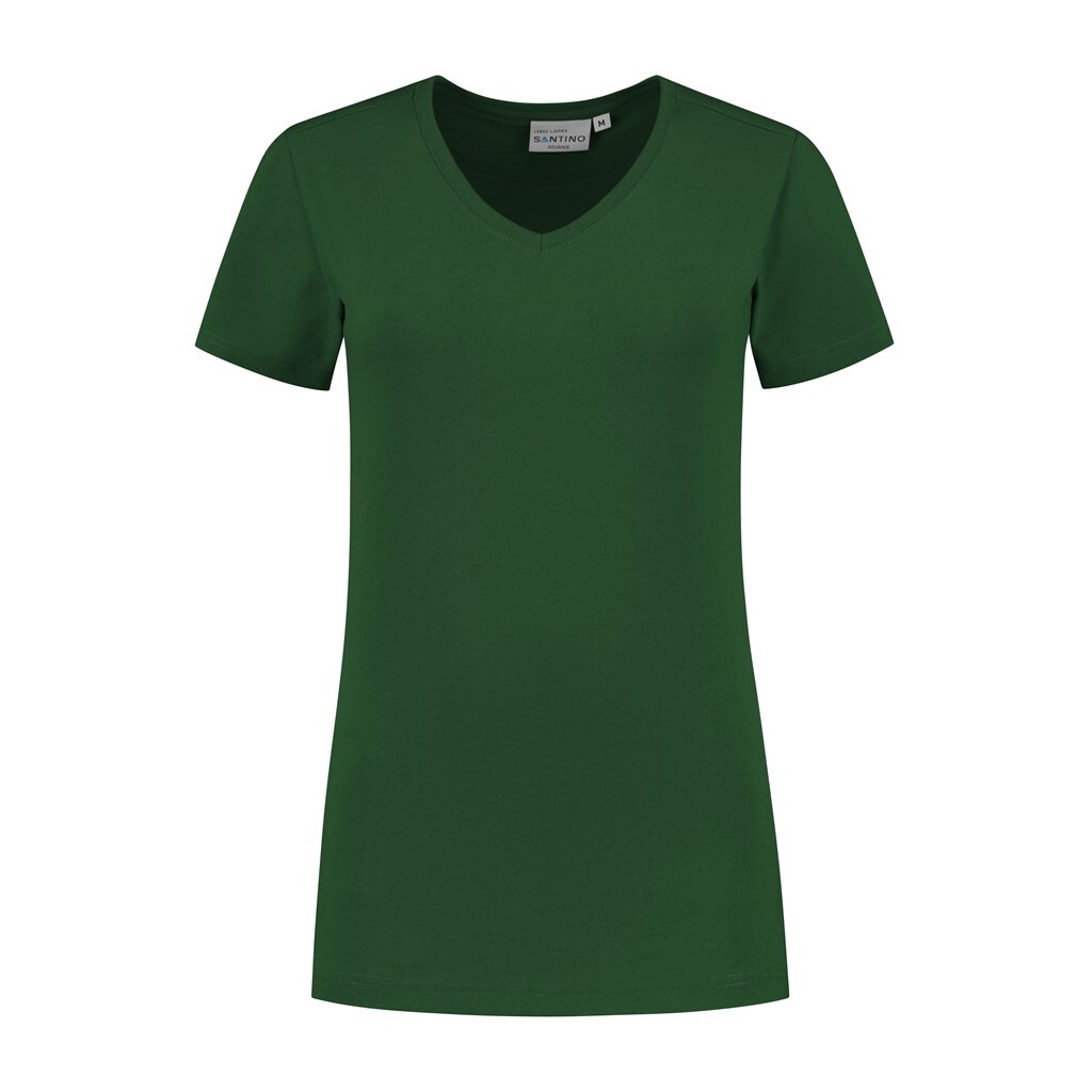 Santino T-shirt Lebec Ladies - Bottle Green 4XL - Advance