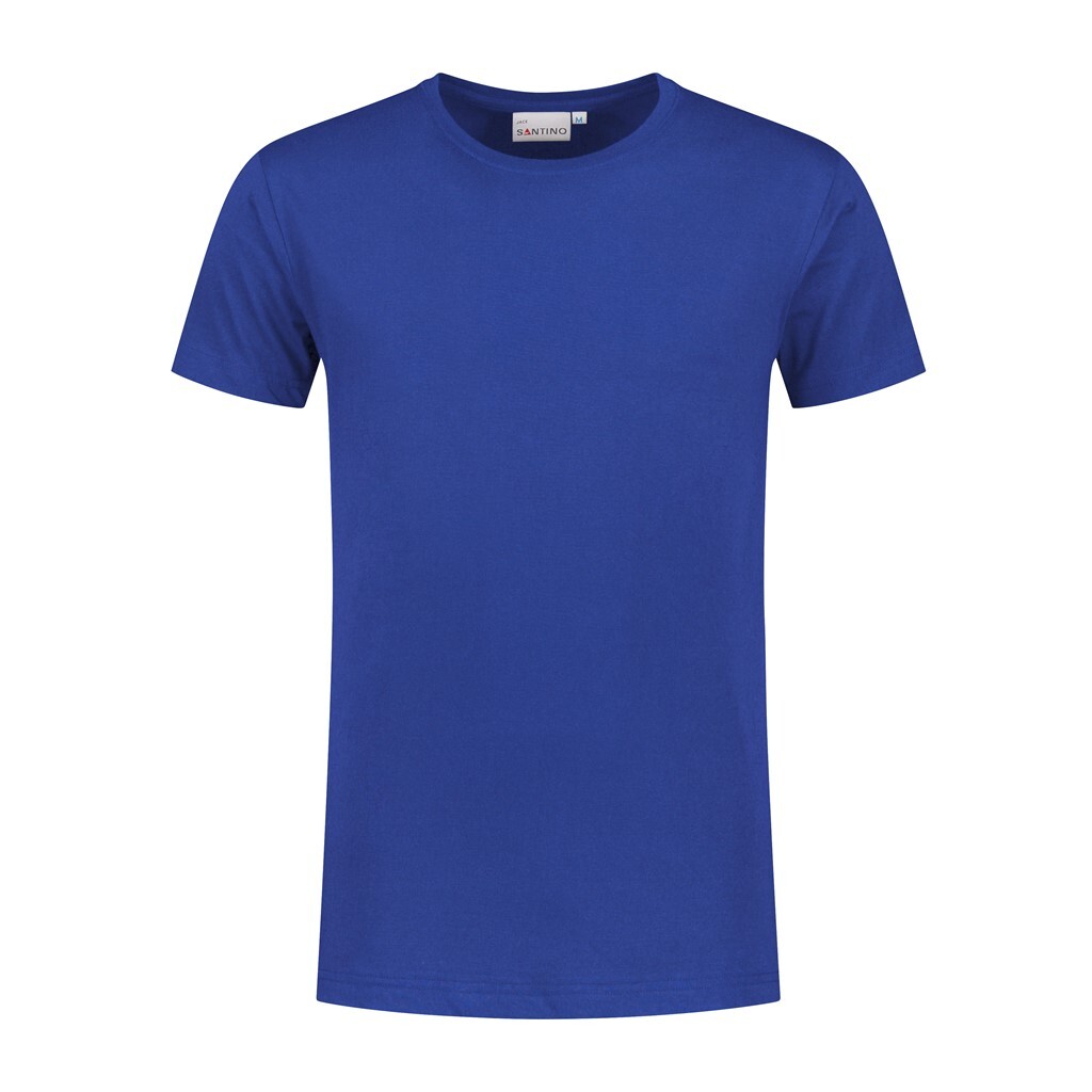 Santino T-shirt Jace C-neck - Royal Blue XL - Basic Line