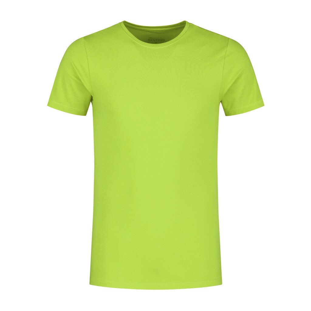 Santino T-shirt Jive C-neck - Lime 3XL - Basic Line