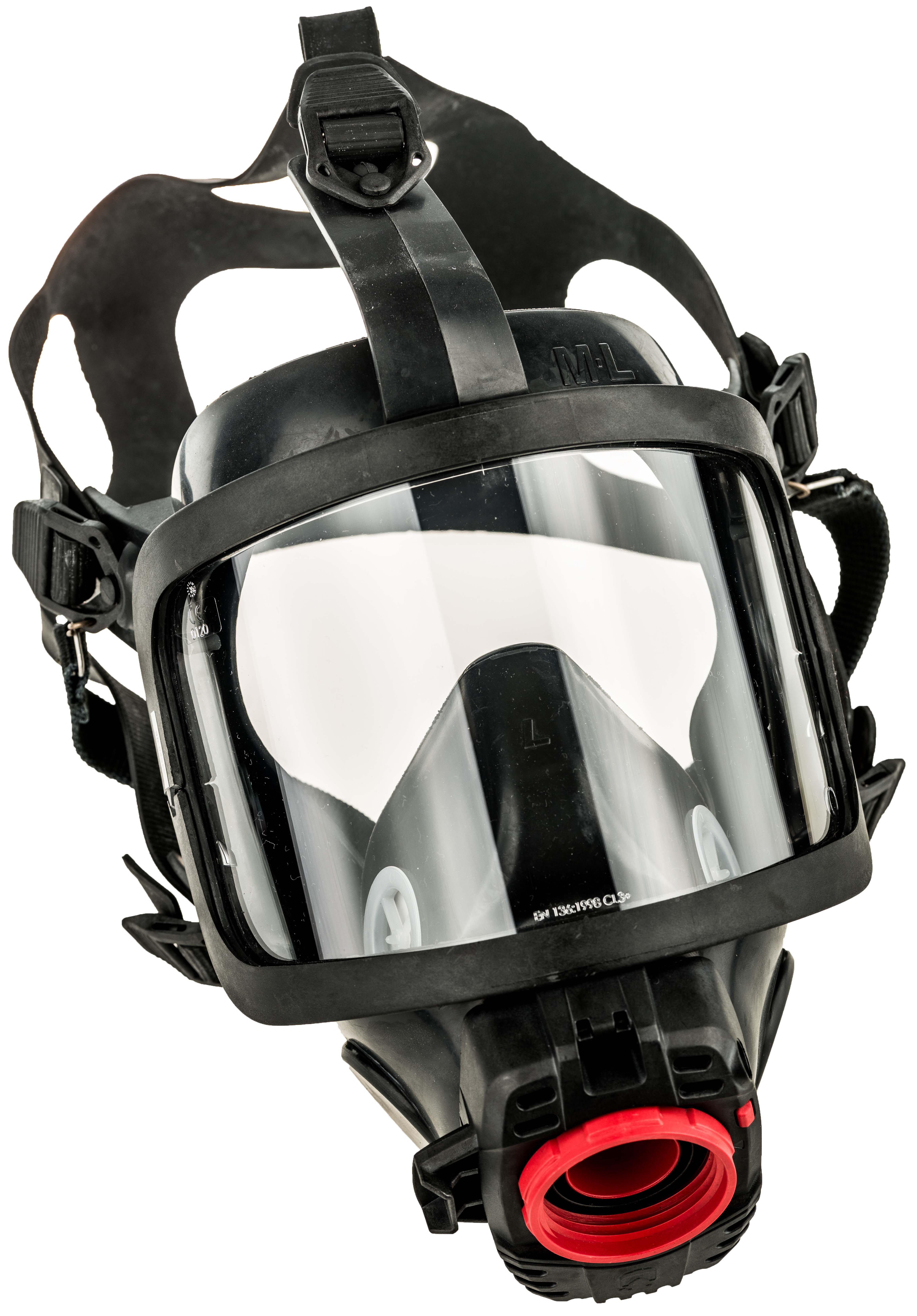 Respire ESA Maske, Naturgummi, Grösse XL. 5-Punkt Kopfbebänderung - Interspiro